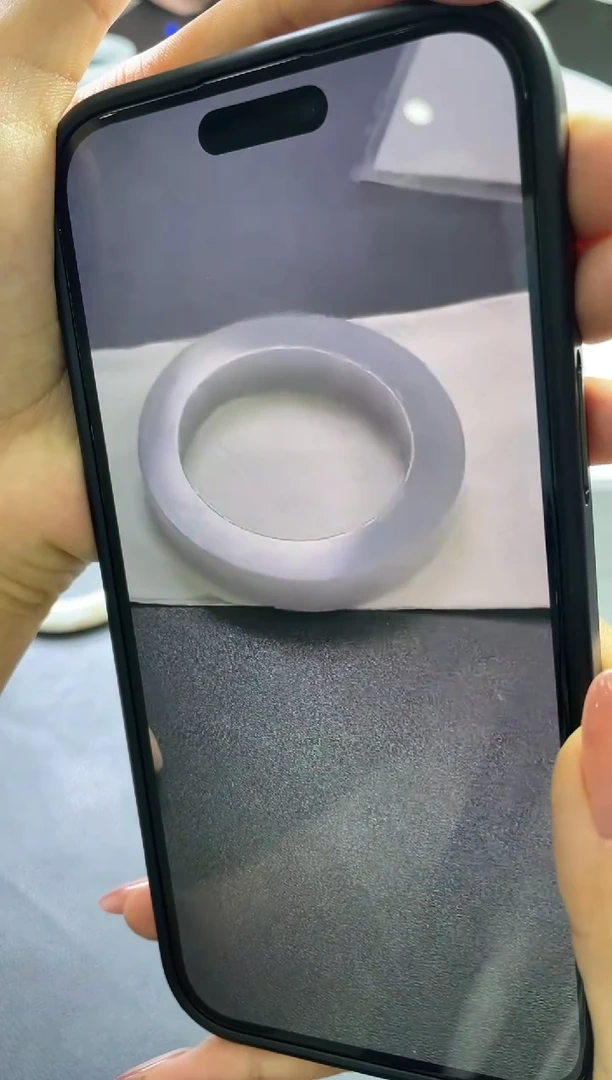 未镶嵌手镯定制翡翠毛*蚊手镯分单定金