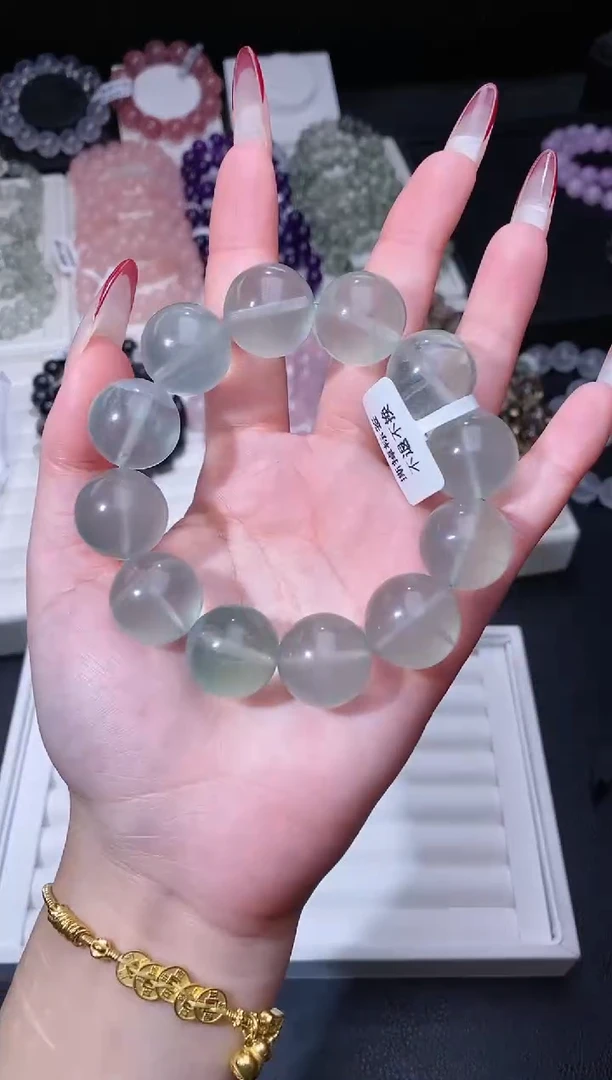 【闪购商品】萤石手链未镶嵌122.71萤石手串 多样性发其一