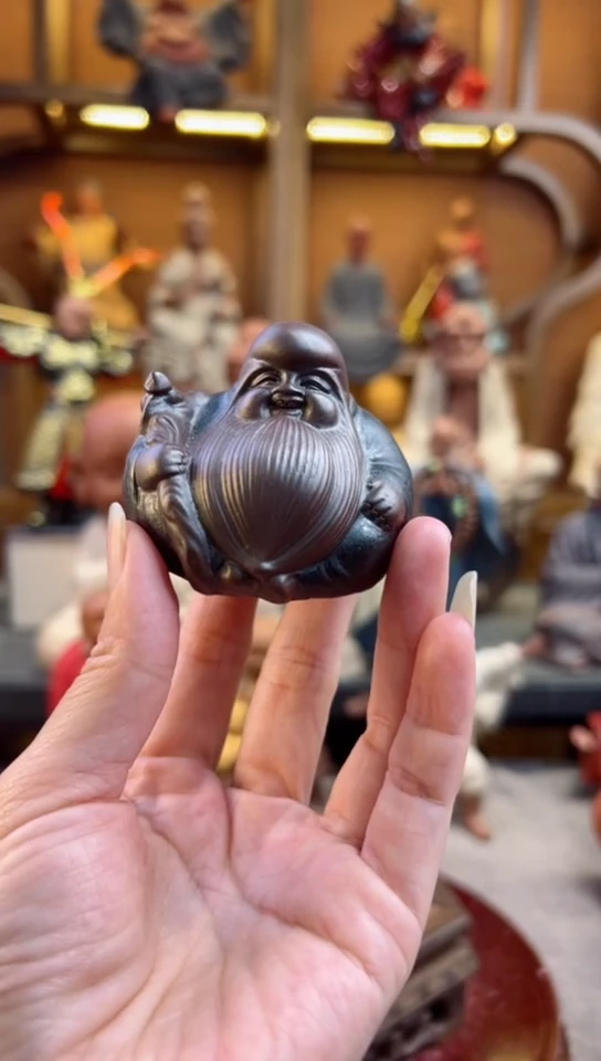紫砂茶宠器闵茶宠摆件