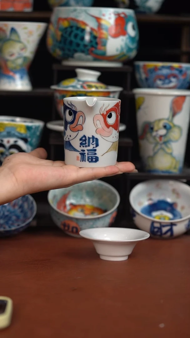 昨明纳福直臂公道杯（宠粉福利）