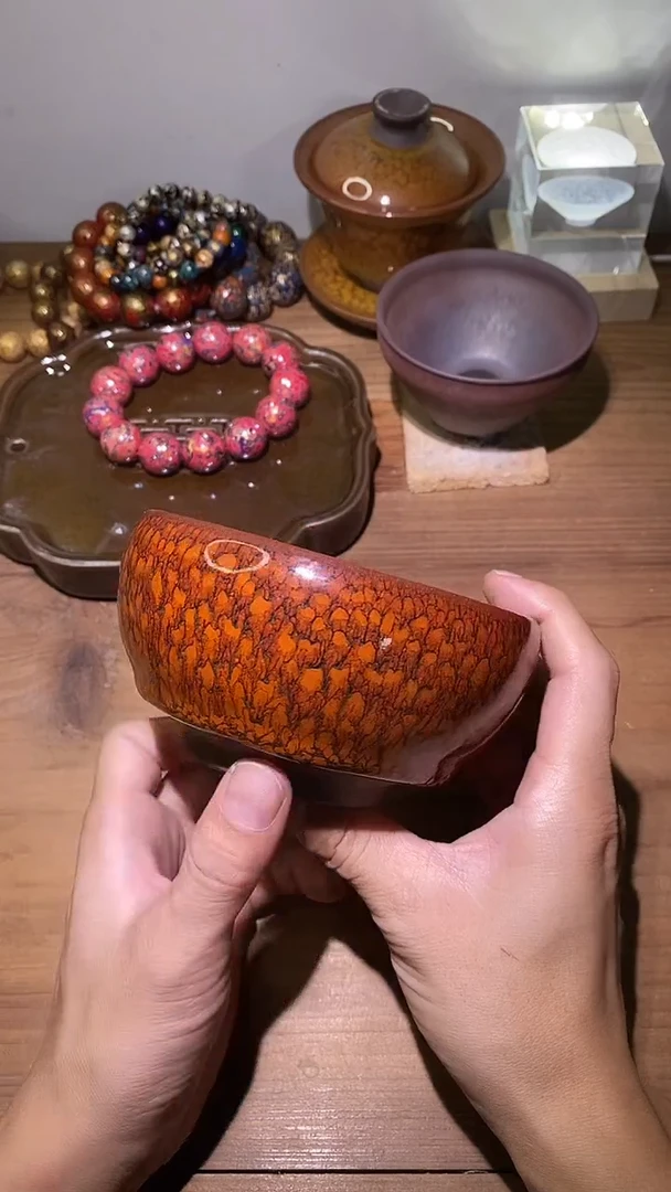 茶盏建阳建盏茶杯一只