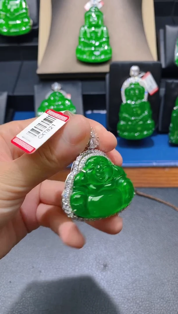 【闪购商品】翡翠颈饰未镶嵌天然D19