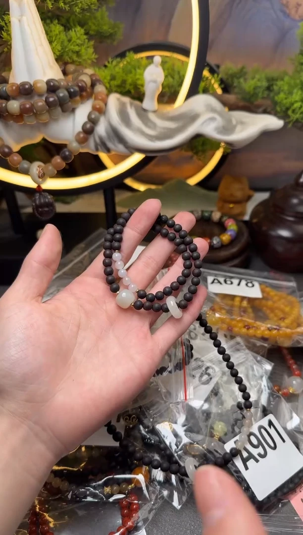 【闪购商品】降真香手串未镶嵌A692 降真香双圈