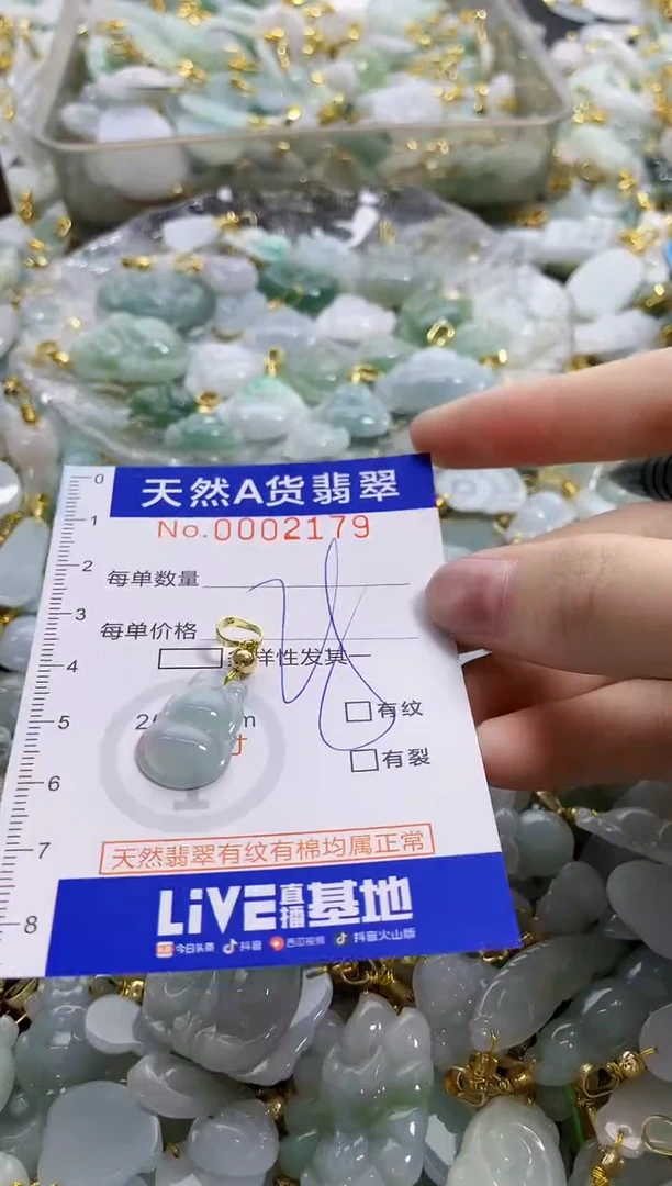 颈饰未镶嵌翡翠纯天然a货翡翠