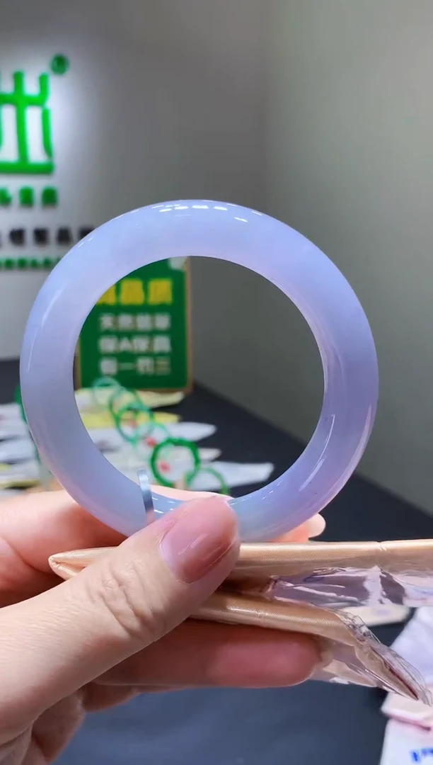 未镶嵌手镯翡翠c57天然A货缅甸翡翠58.4