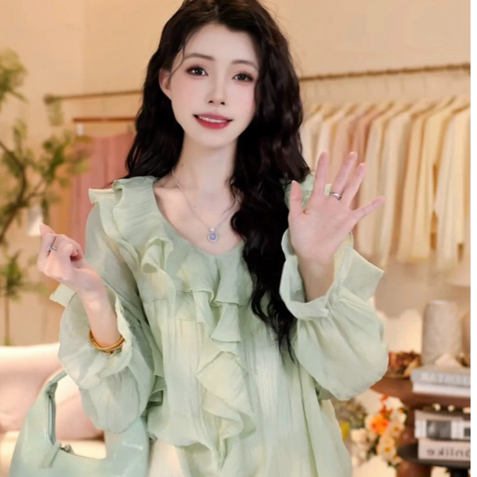 【300-400新款现货合集】 初夏设计感女宽松韩系减龄风百搭减龄上衣