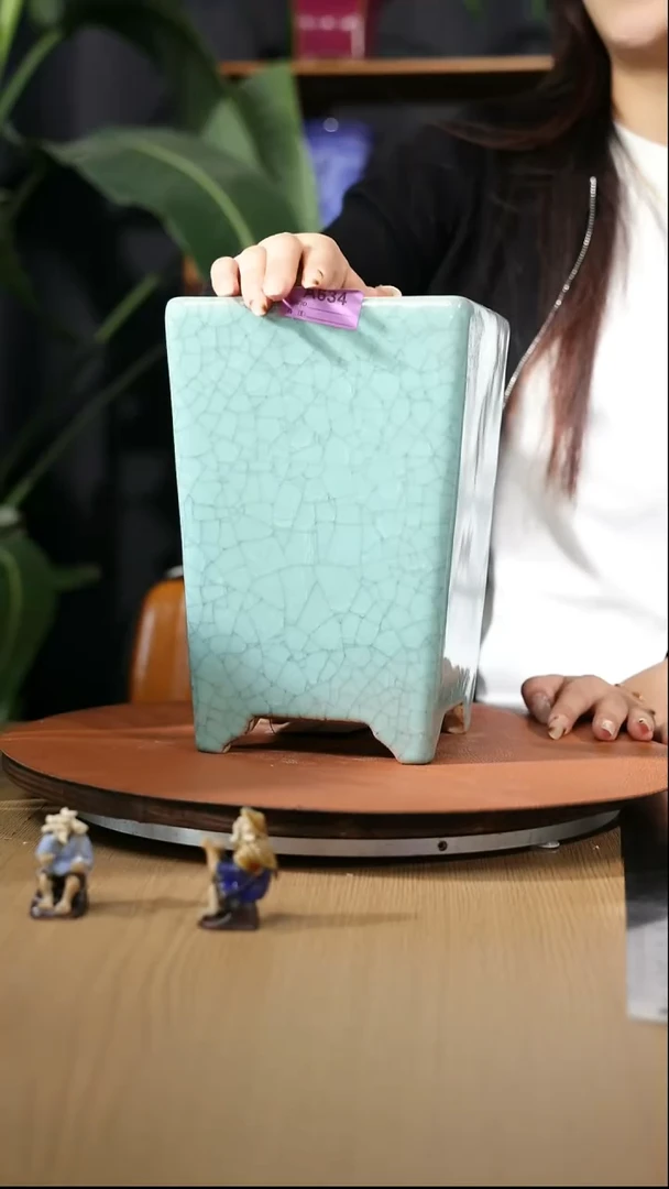 【石湾花盆】悬崖盆634