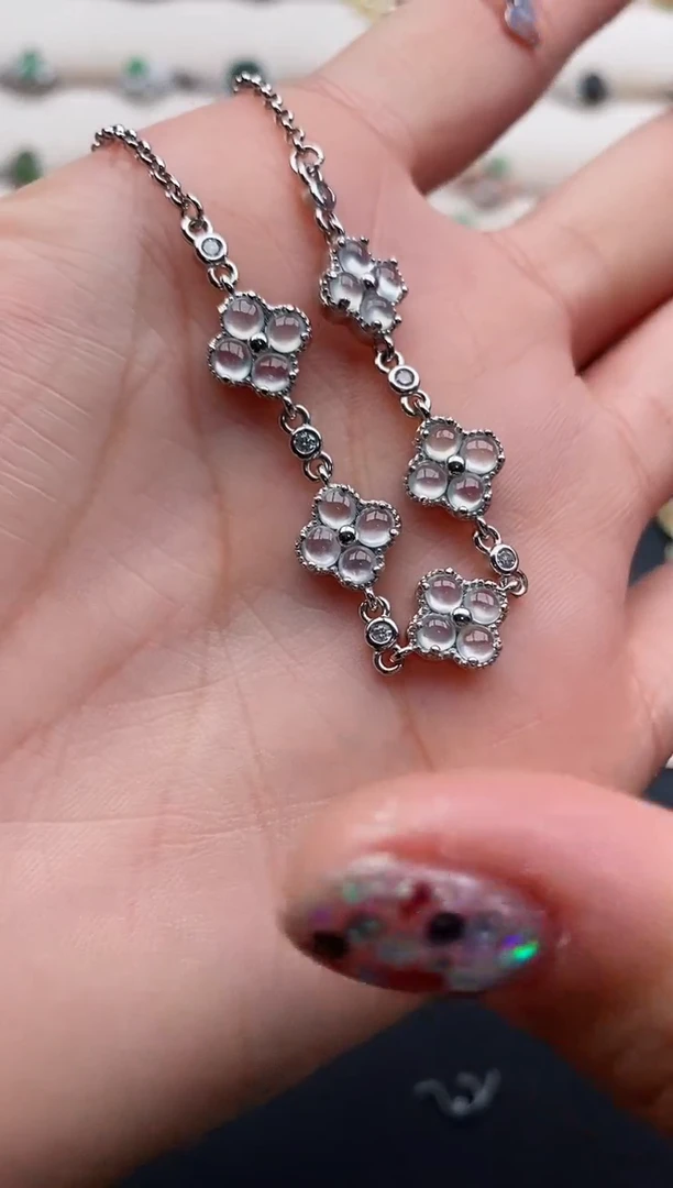 银S925镶嵌戒指翡翠88888888+2