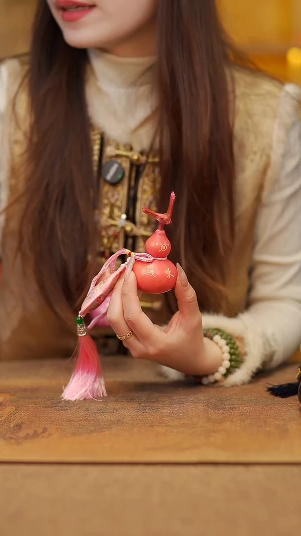 【闪购商品】93宴禾堂天然漆艺小葫芦--58