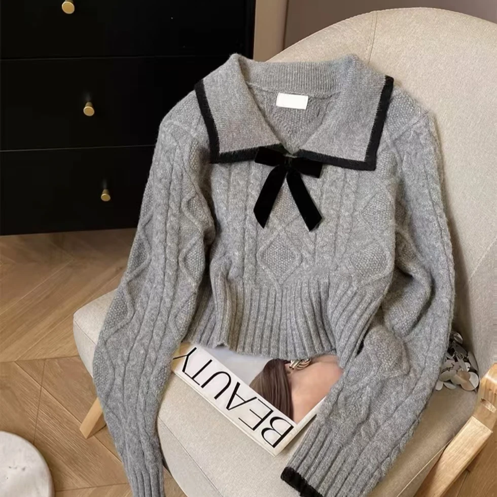 （B1401号-B1500号）秋冬新款百搭时尚针织衫