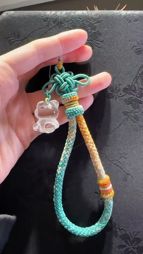 未镶嵌手链水晶小熊款