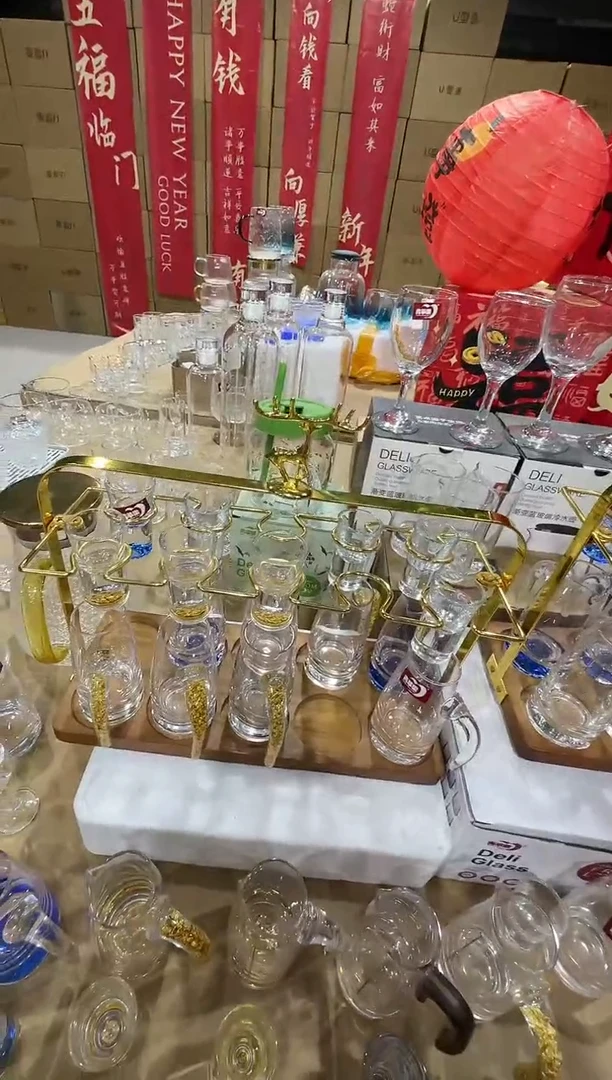 【闪购商品】水晶玻璃无盖款直播专属透明10+10+杯架