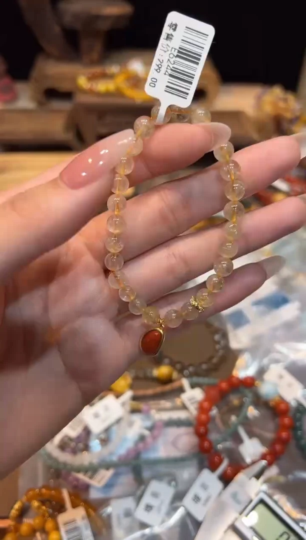 【闪购商品】水晶手链未镶嵌手饰@@E6244