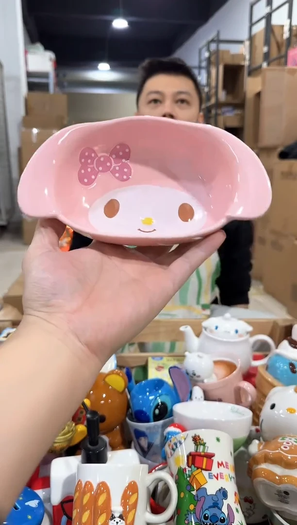 瓷片小号原盒美乐蒂深碗