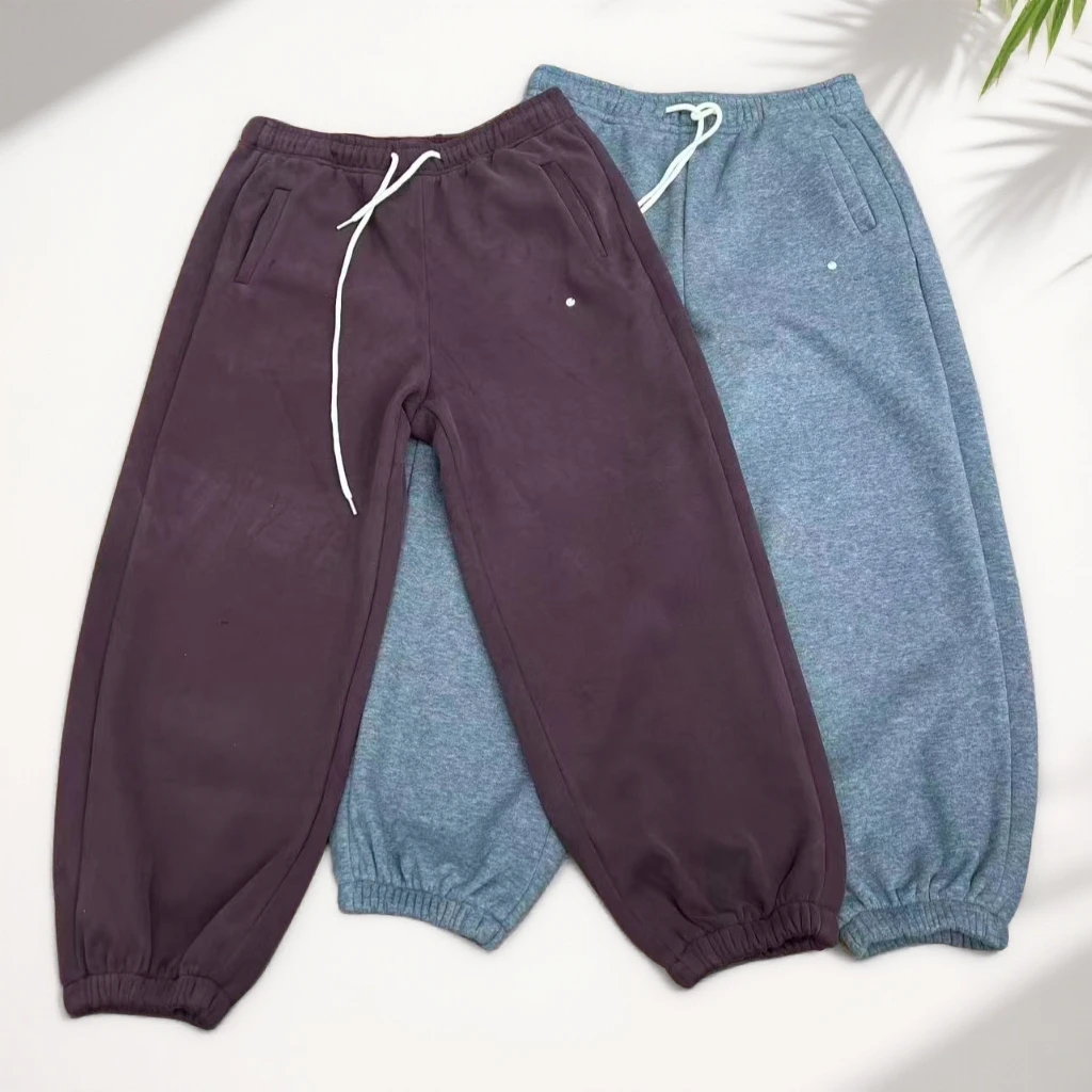 17699 棒棒糖洋气百搭女士卫裤（加绒）