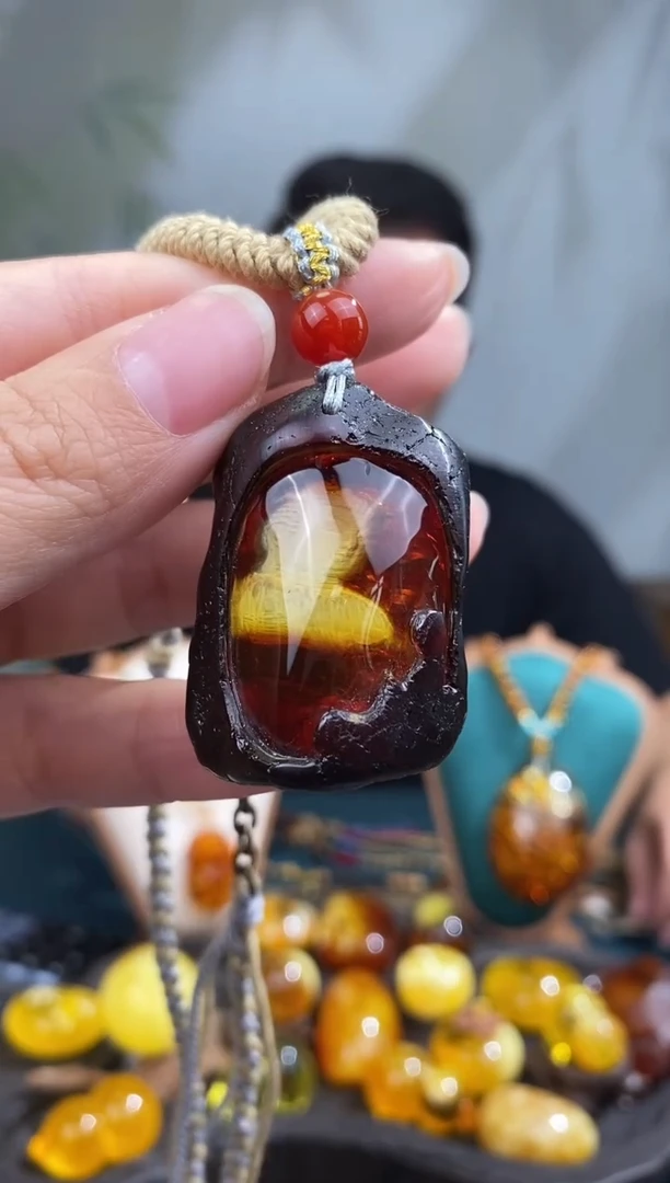 裸石琥珀未镶嵌 基地发货 一物一证 顺丰包邮