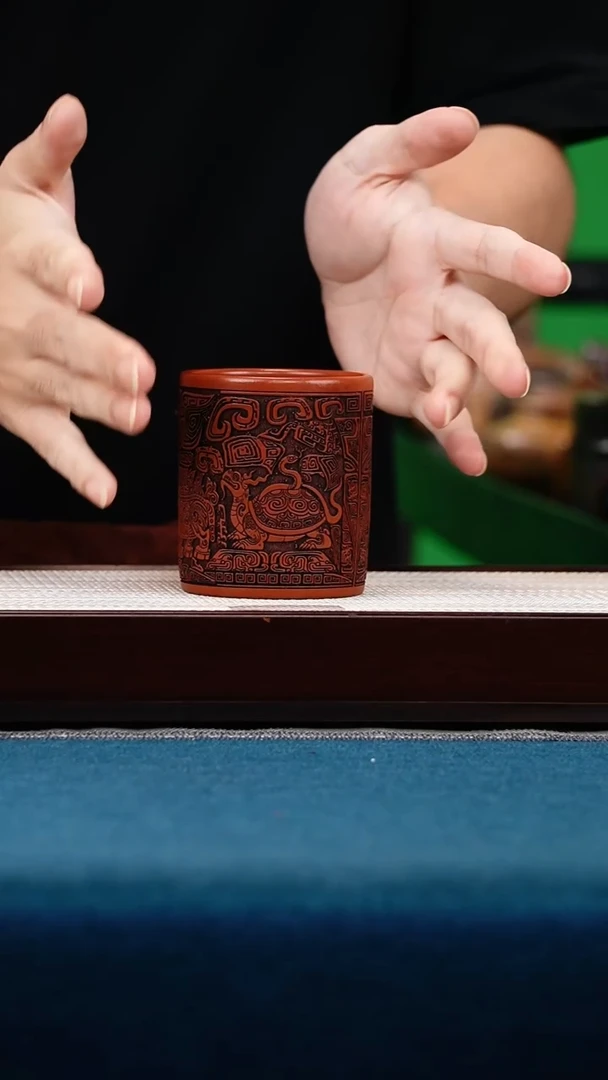 茶壶紫砂大红袍高筒主人杯