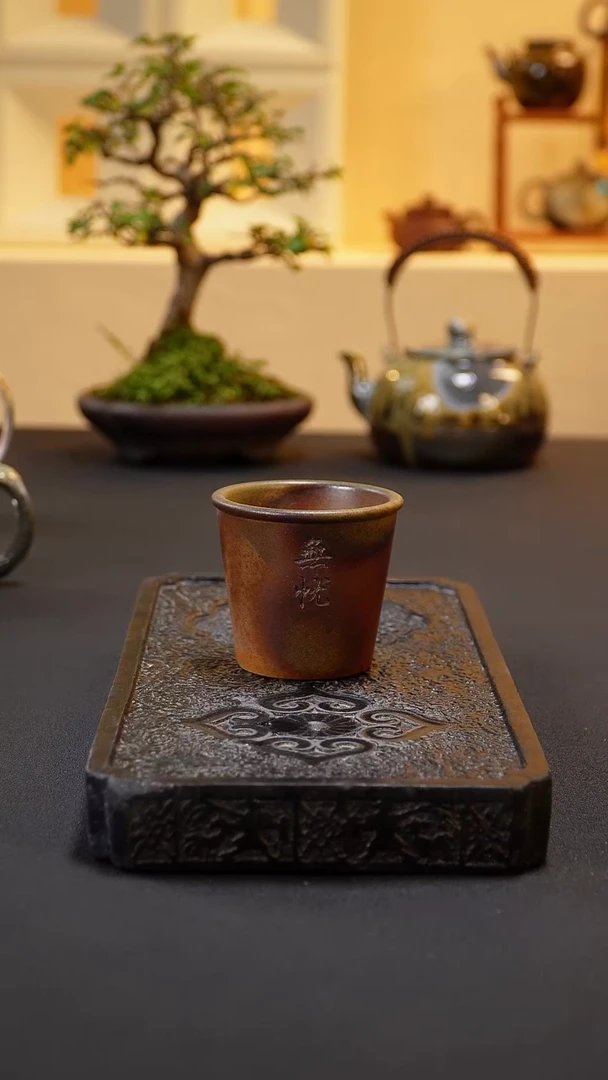 茶壶紫砂纯自然柴烧