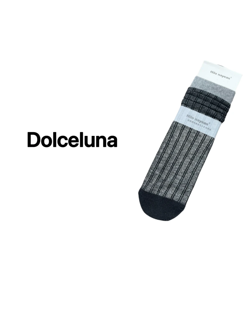 【月姐严选】早春蕾丝拼接百搭中筒女士百搭小腿吊袜带-16711