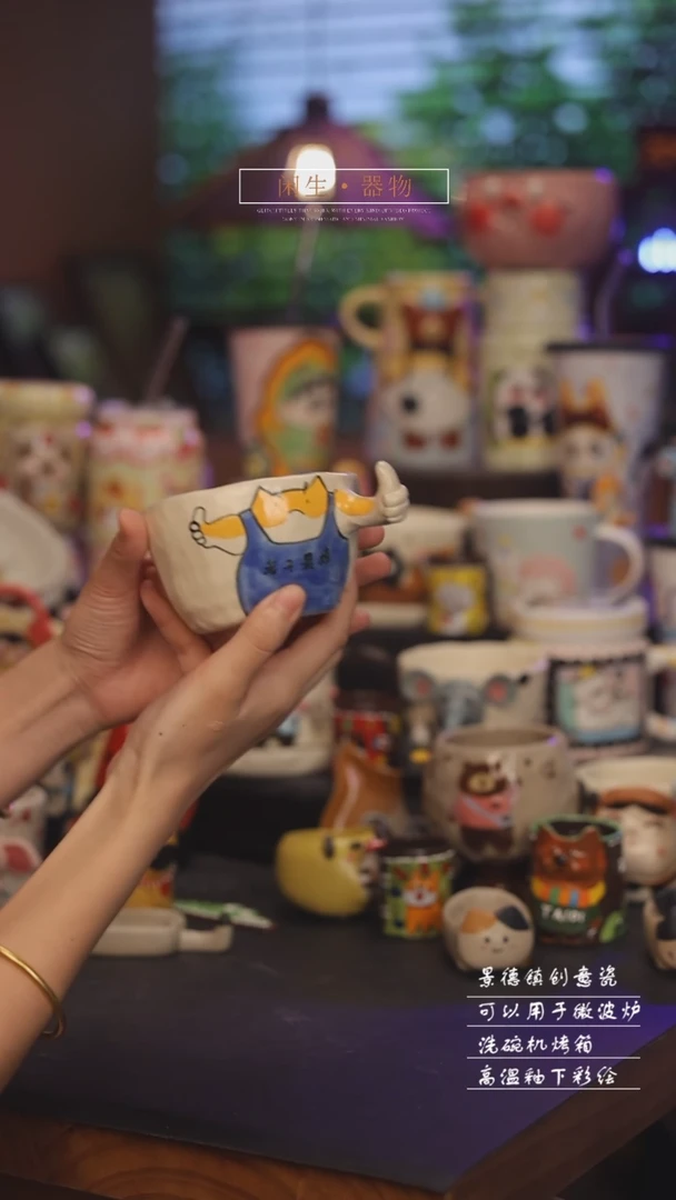 景德镇可爱设计师款陶瓷
