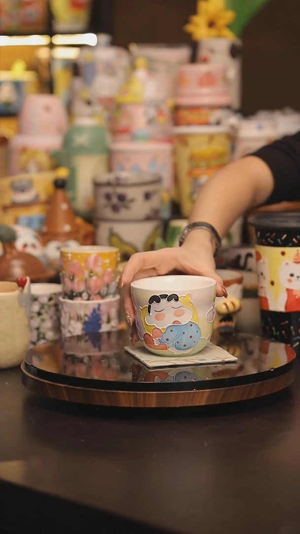 景德镇釉下彩绘设计师款式陶瓷