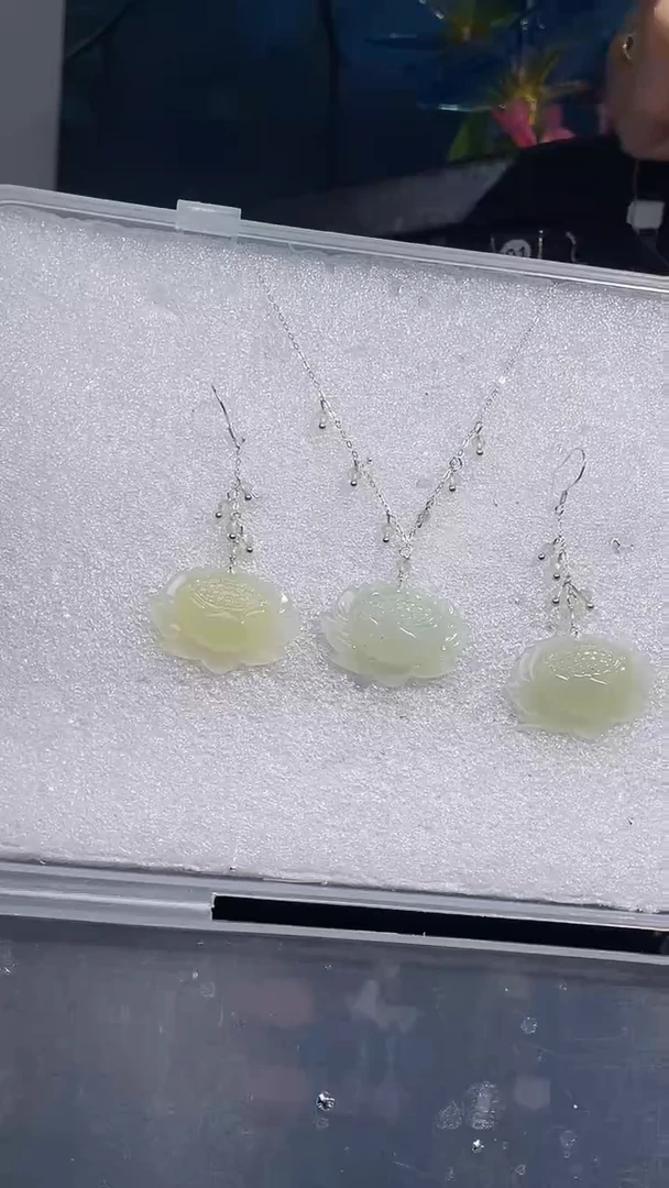 银S925镶嵌耳饰紫晶本**❤ 本心