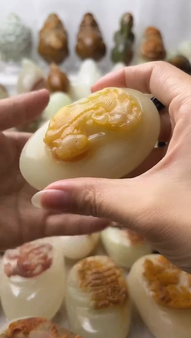 石材方解石棉纹正常不退换貔貅