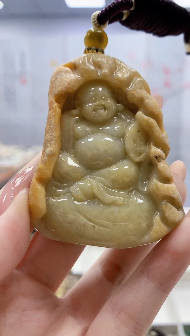 未镶嵌定制翡翠5028jw-毛货挂件29