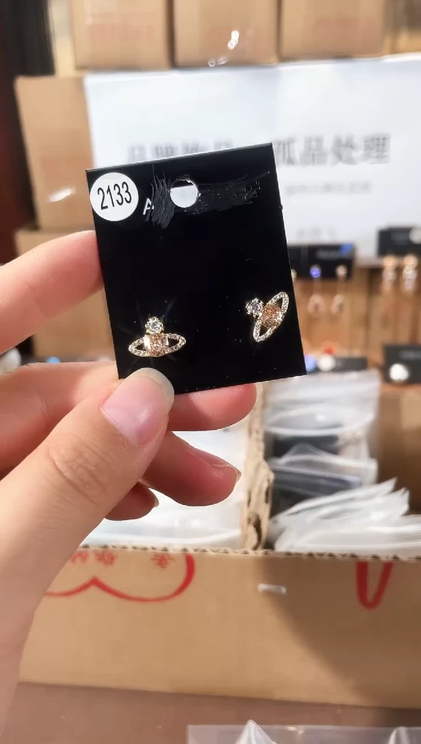 合金925银锆石豆2133