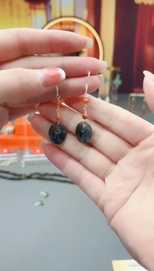 未镶嵌翡翠耳饰X08