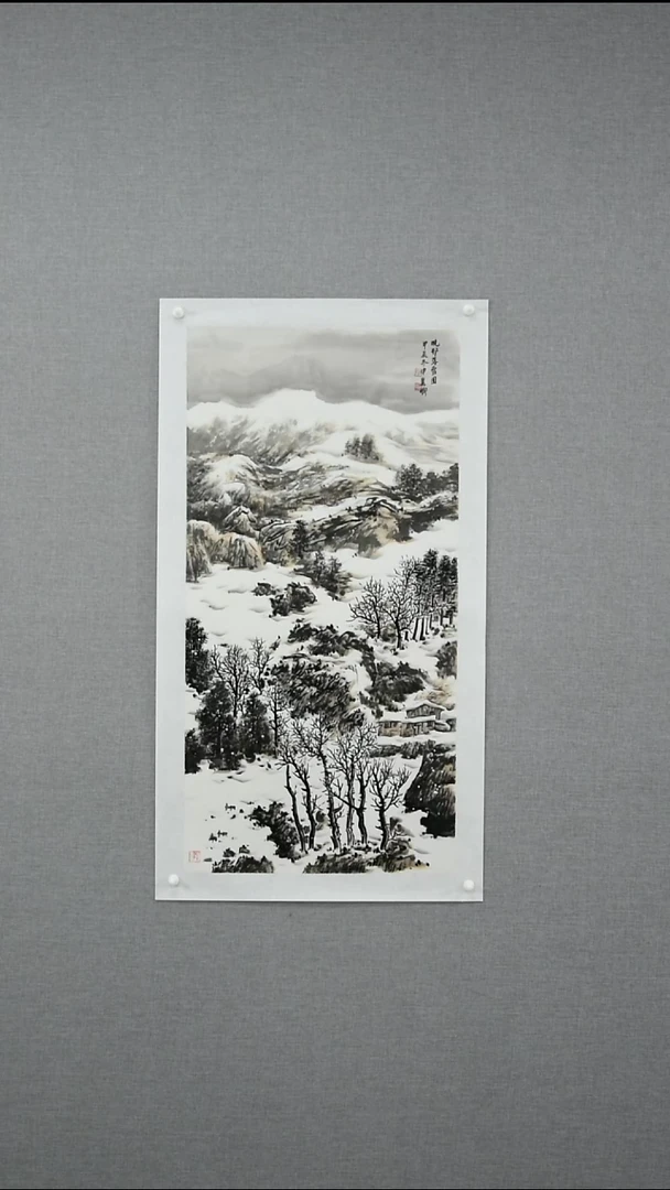 【闪购商品】绘画申丽娜-山水-4.5平尺-09