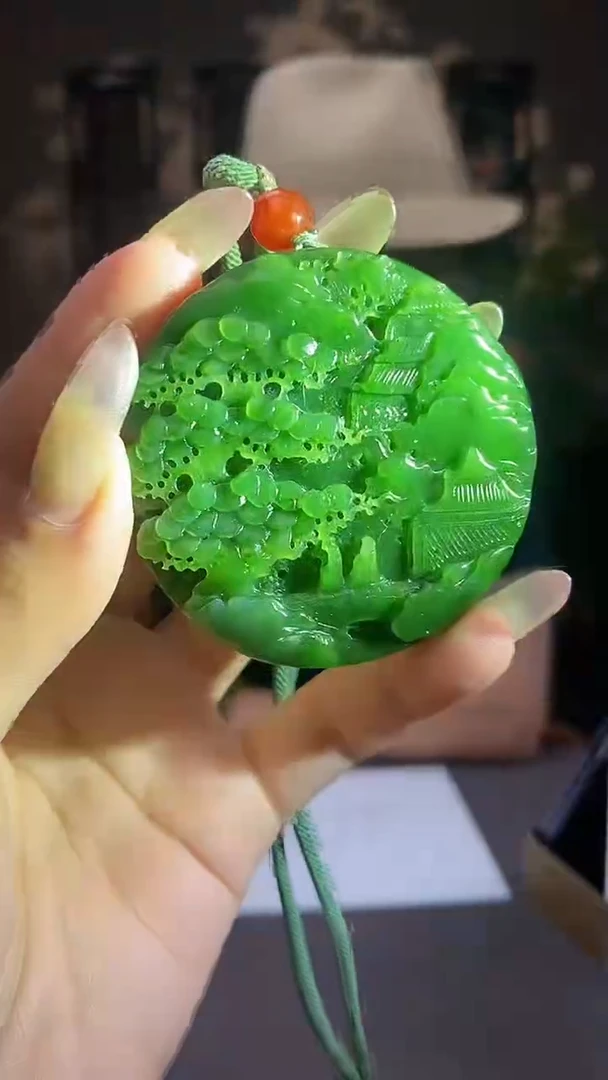 和田玉未镶嵌颈饰C768