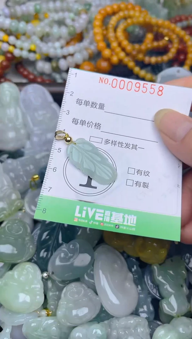 颈饰未镶嵌翡翠闪购0009558