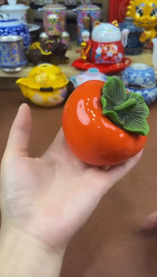 陶瓷茶具摆件旅行套组