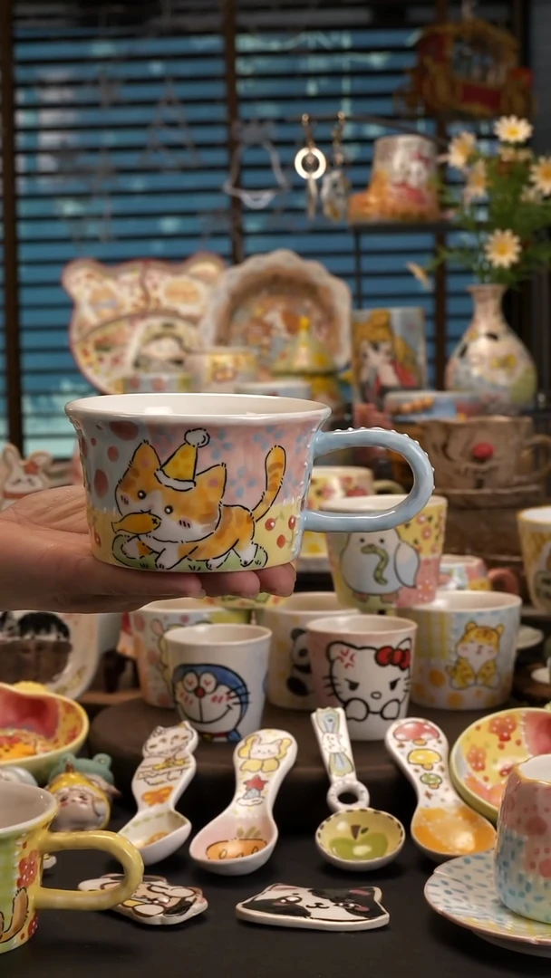 【闪购商品】【原创设计】景德镇手绘陶瓷