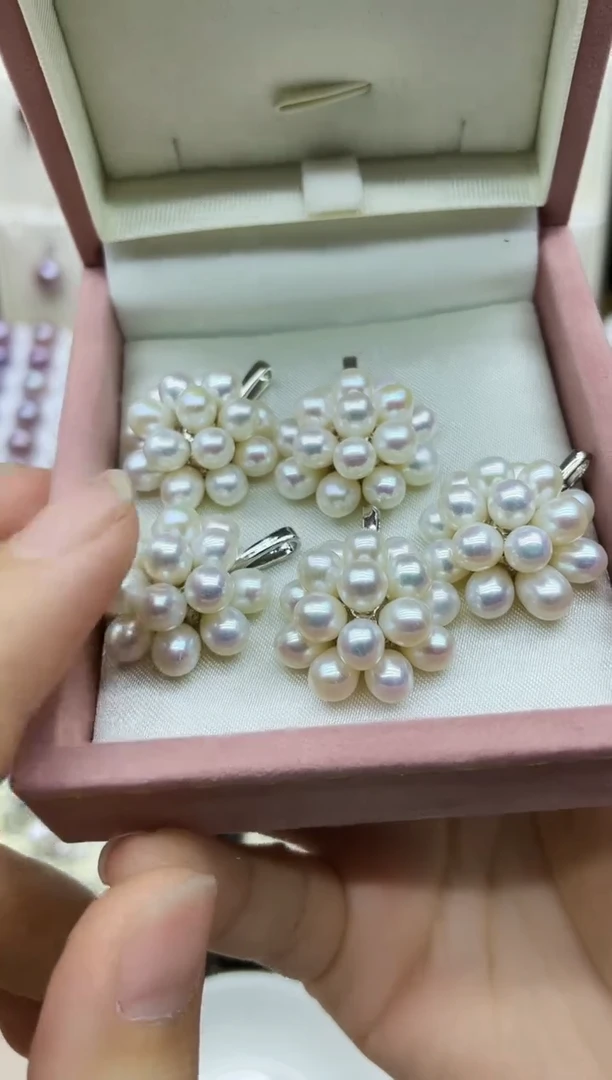 淡水珍珠未镶嵌吊坠(不含链)吊坠多其性发其一