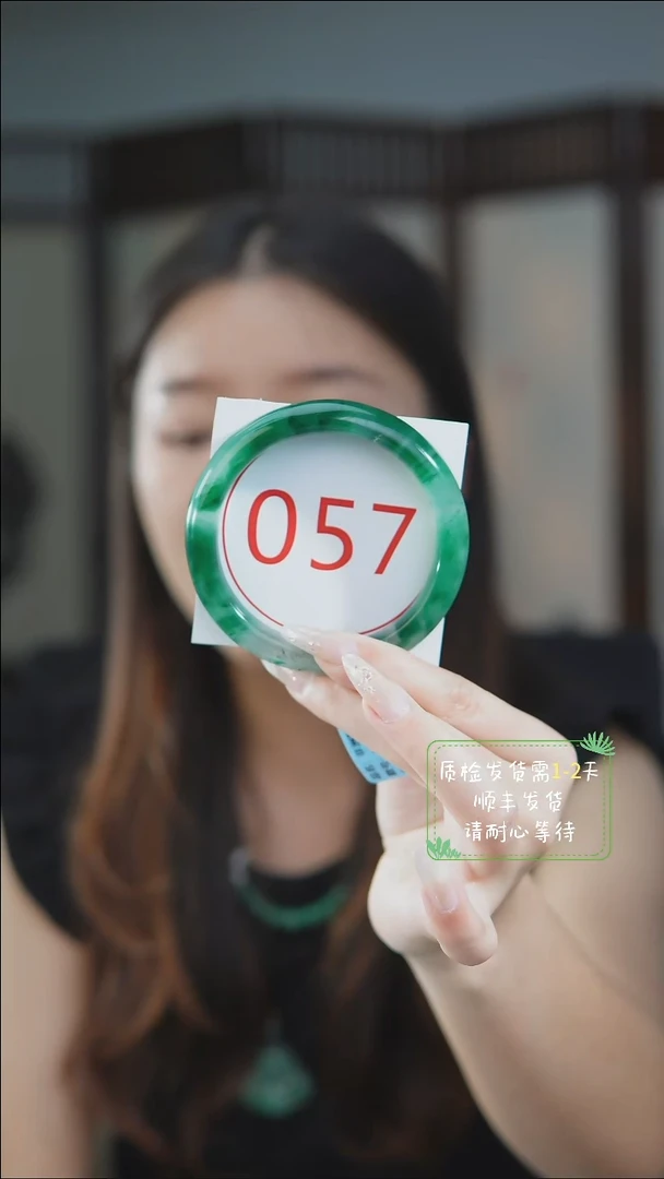 未镶嵌手镯石英质玉（非洲翠）5960