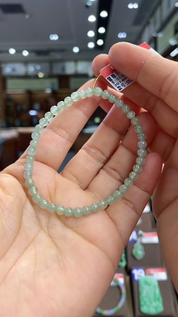 未镶嵌手串翡翠手串