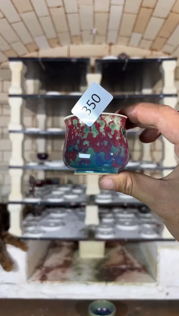 杯精品窑变钧瓷茶器