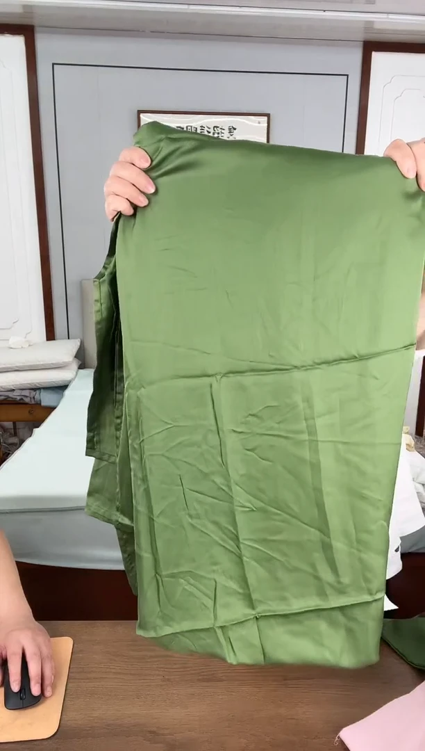 再生纤维素纤维亮绿色60支竹纤维床单245*270