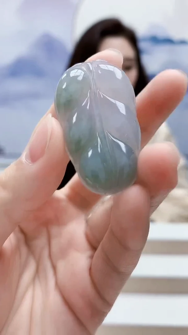 未镶嵌定制翡翠4829lr-毛货挂件53