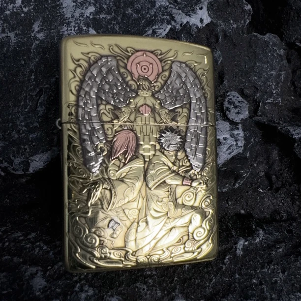 ZIPPO  火影三人小组织 168盔甲煤油打火机 送礼物 DYJ1