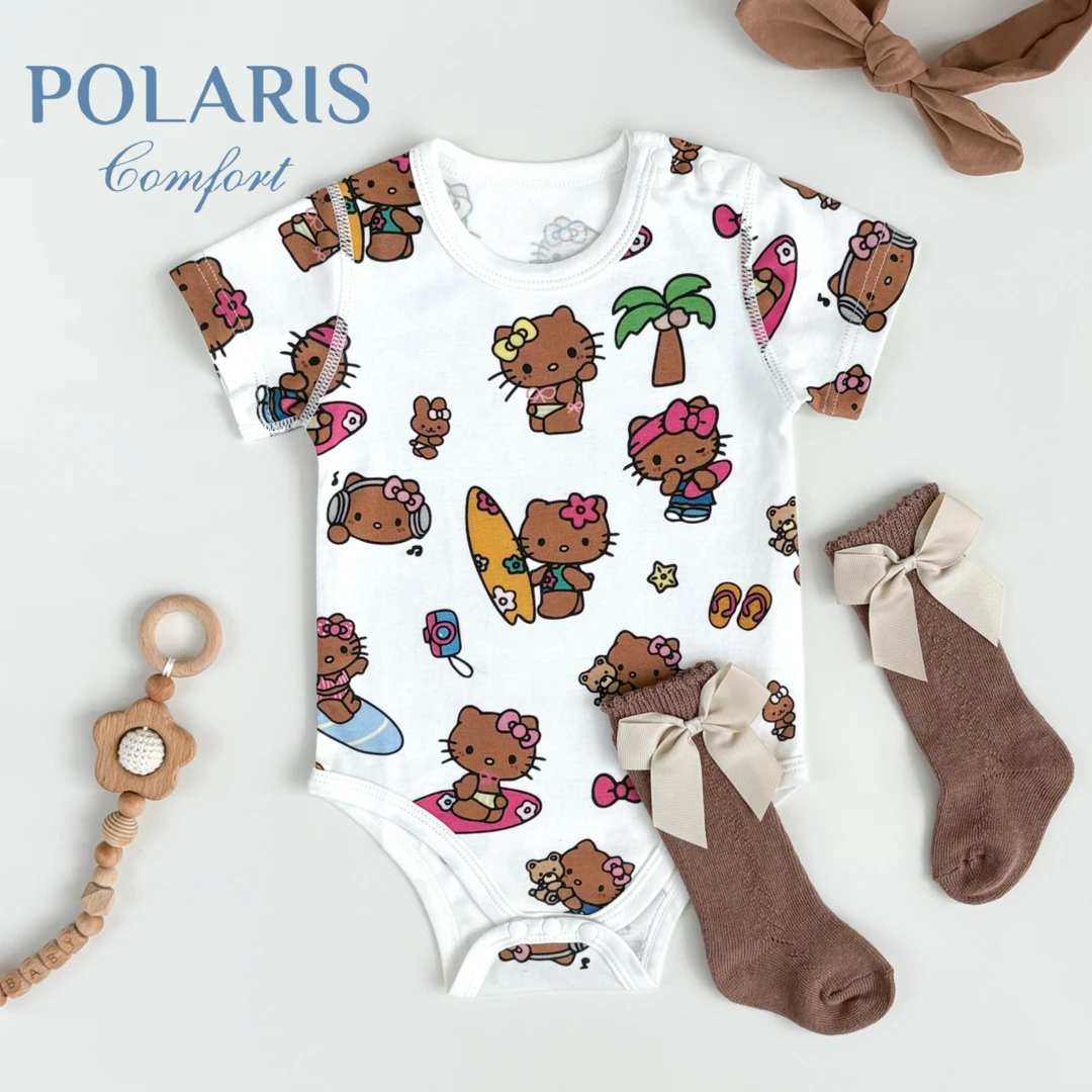 POLARIS | 黑皮KT | 新生儿A类婴儿夏季衣服高颜值婴儿宝宝外出服