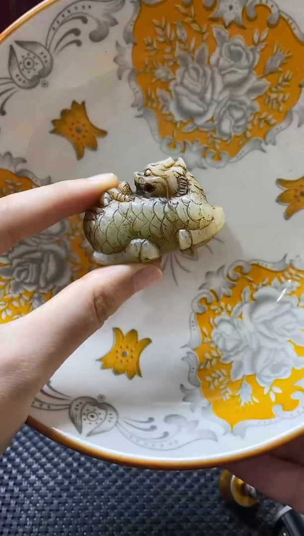 瓷片瓷片 瓷器 摆件 1个