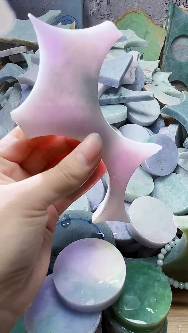 颈饰未镶嵌翡翠天然翡翠A货604