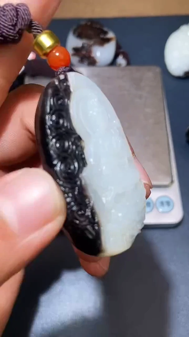 颈饰未镶嵌和田玉周*HX