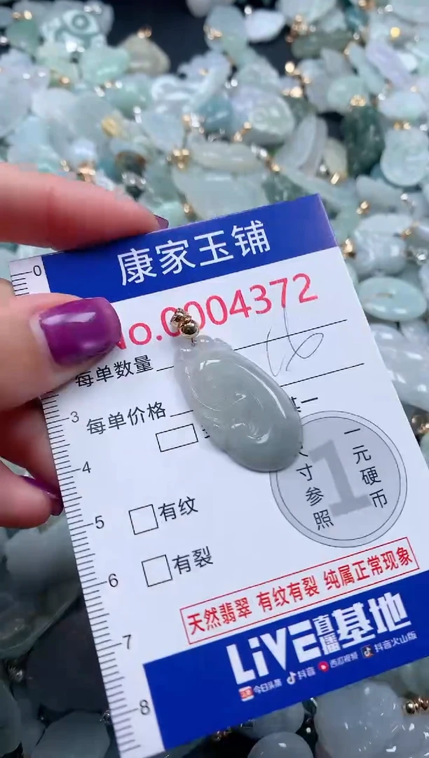 颈饰未镶嵌翡翠4372