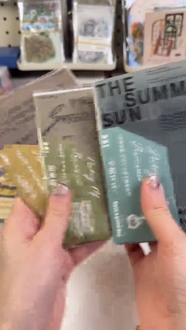 你****噢浪漫诗集素材纸 随机3款