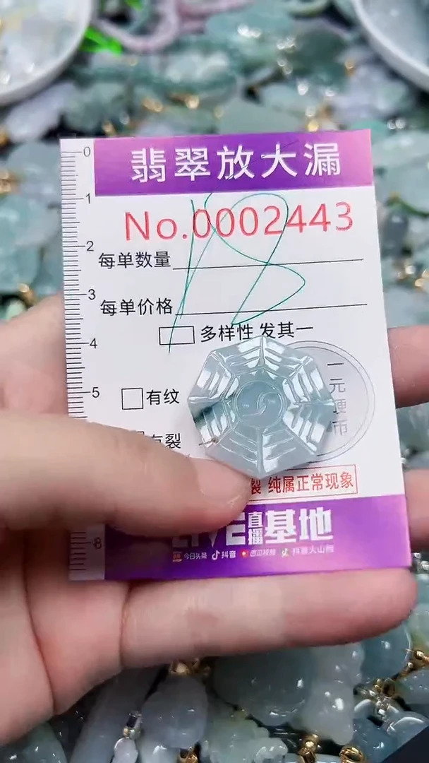 颈饰未镶嵌翡翠2443
