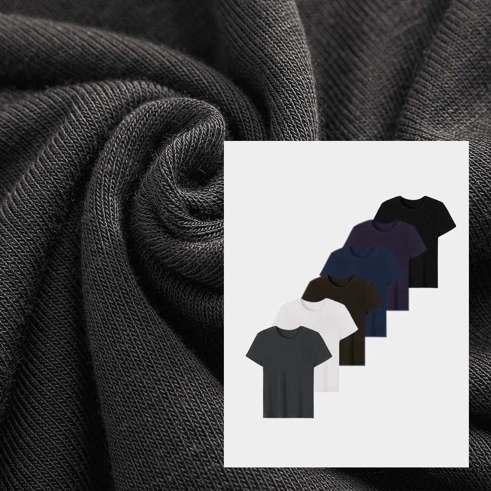 面膜T3.0 | 绵羊毛+莱赛尔百搭休闲圆领短袖套头T恤